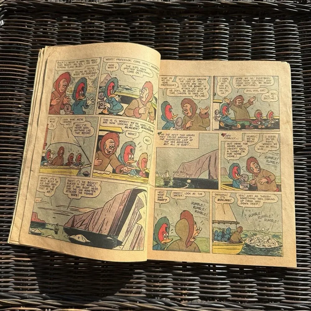 Woody Woodpecker's Back to School  No. 6 1957 Dell‎ Comic